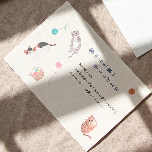 Winter Cat Postcard Set (3 pcs)