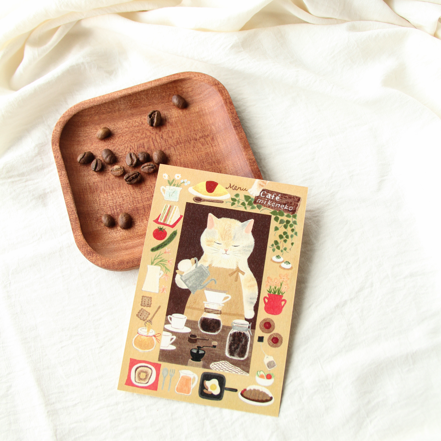 Storybook Cats Postcard