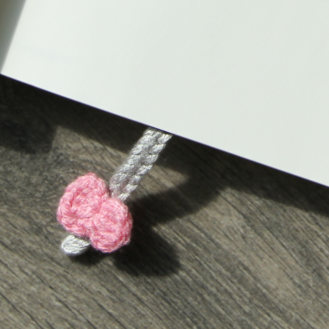 Handmade Crochet Cat Bookmark