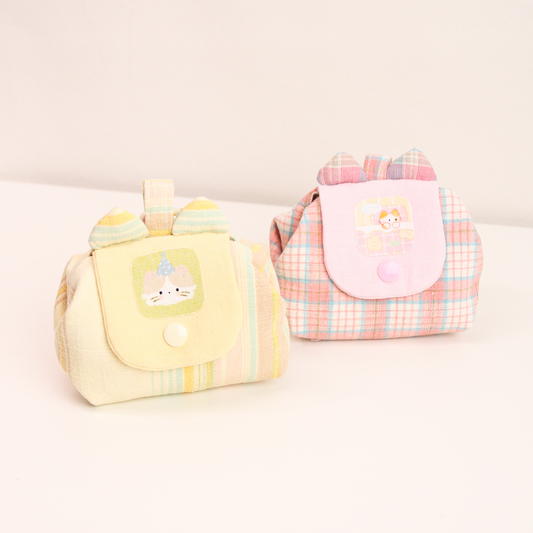 Handmade Cat Everyday Pouch