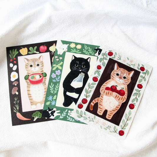 Little Foodie Postcards