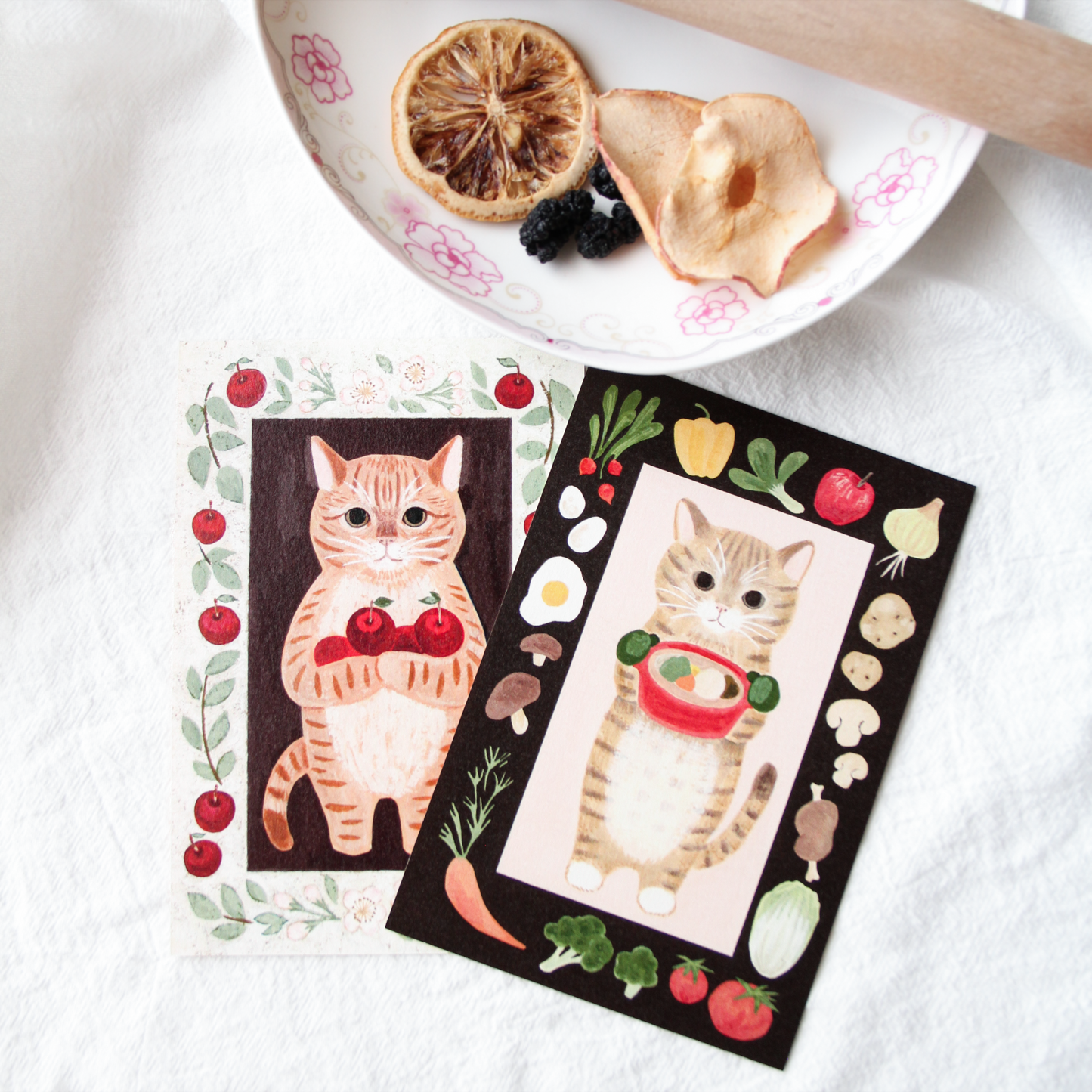 Little Foodie Postcards
