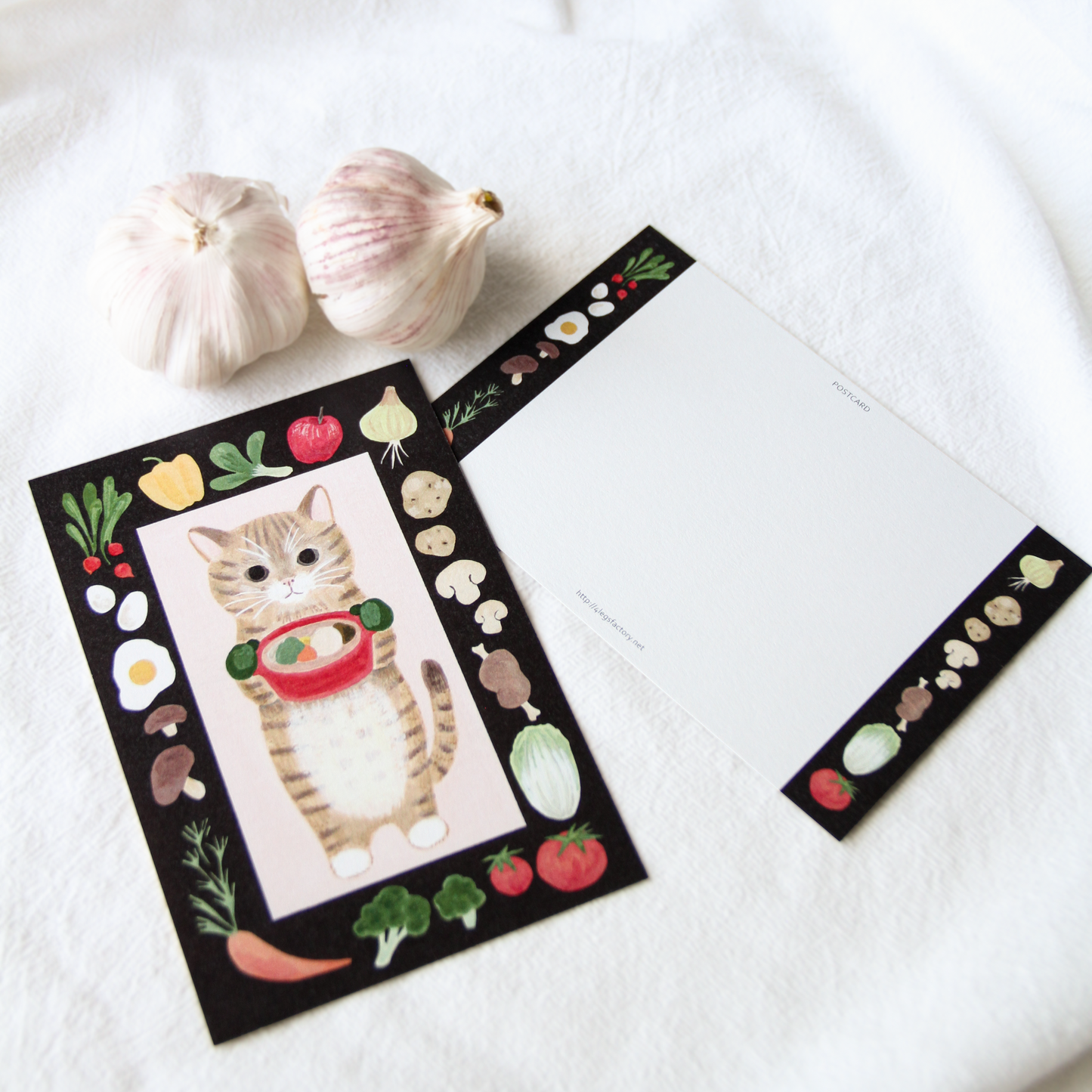 Little Foodie Postcards