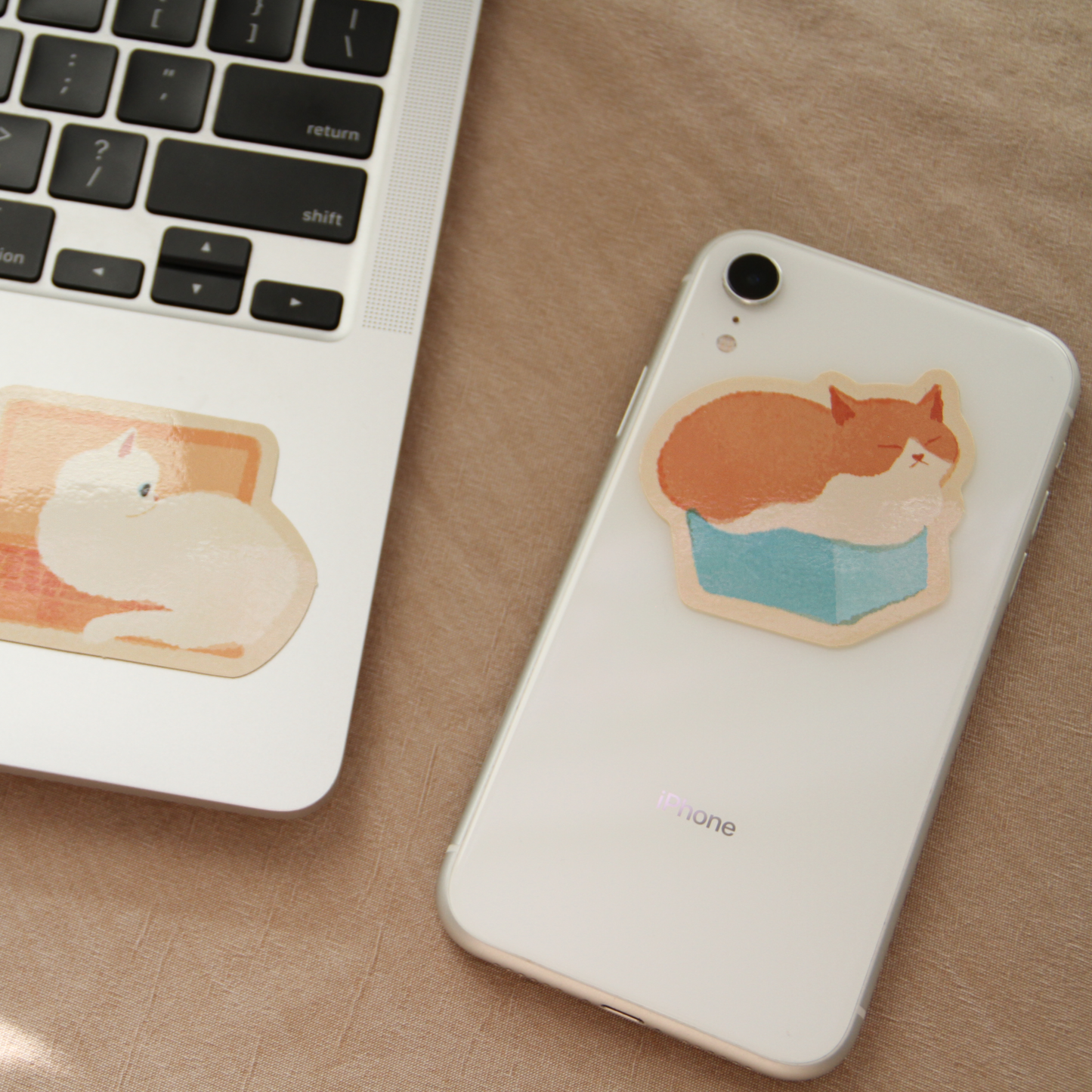 Cat Dessert Stickers